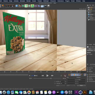 cover corso compositing per il packaging